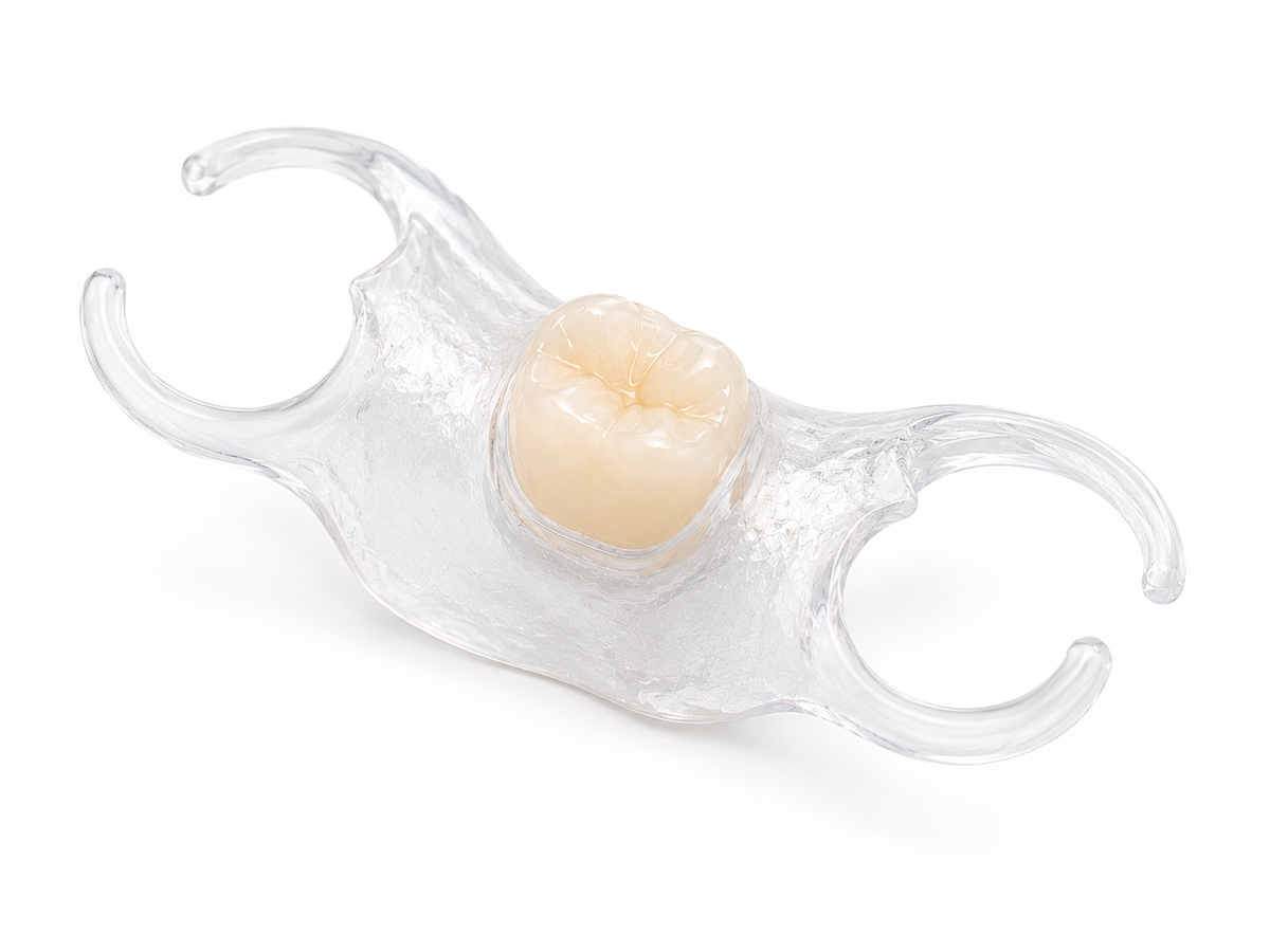 Single Tooth Flexible Partial | Clear Removable Tooth Replacement